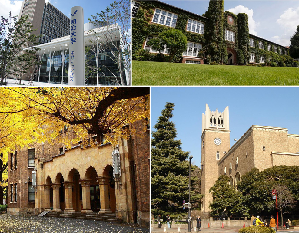 最有人气的前十所大学